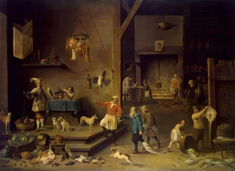 Köket - David Teniers den yngre