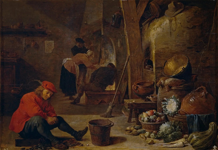 Köket - David Teniers den yngre