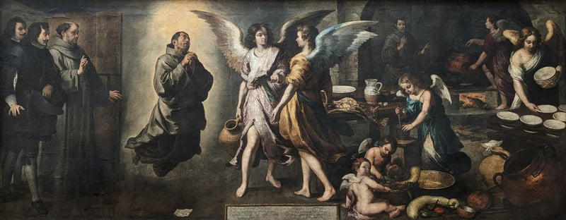 Änglarnas kök - Bartolomé Esteban Murillo