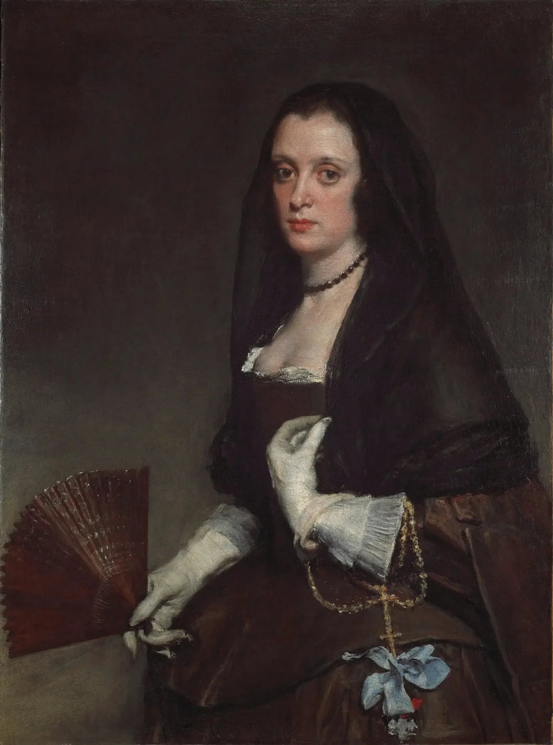 Damen med fanan - Diego Velázquez