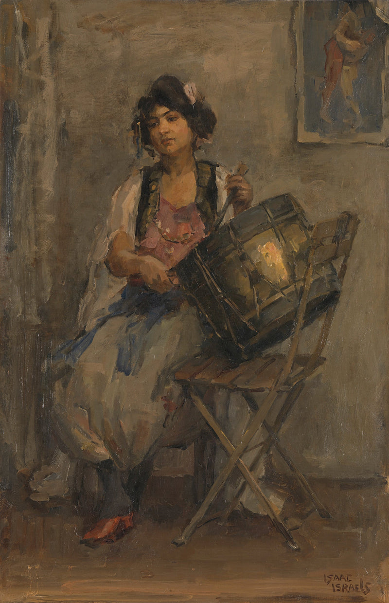 Kvinnan som slår - Isaac Israëls