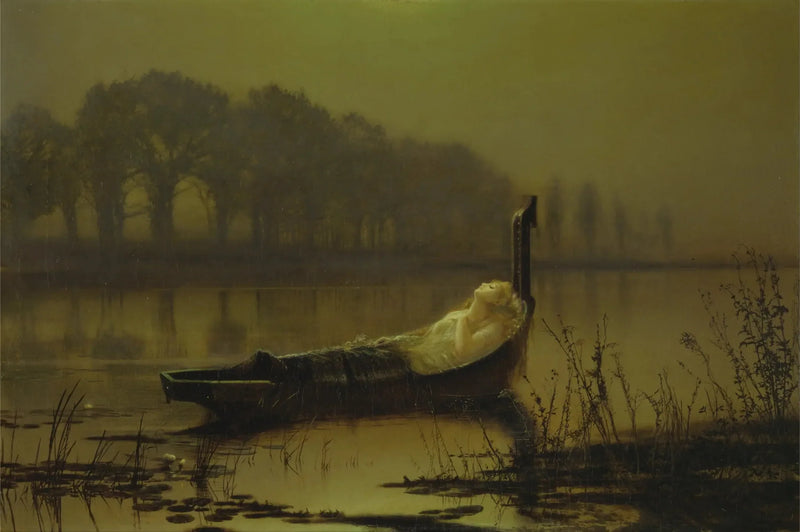 Damen från Shalott - John Atkinson Grimshaw