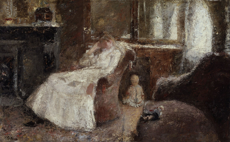 Damen i vit - Jan Toorop