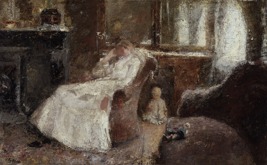 Damen i vit - Jan Toorop