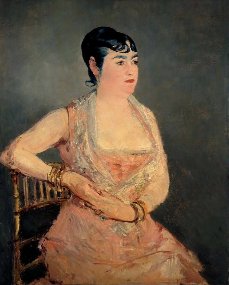 Damen i rosa - Édouard Manet