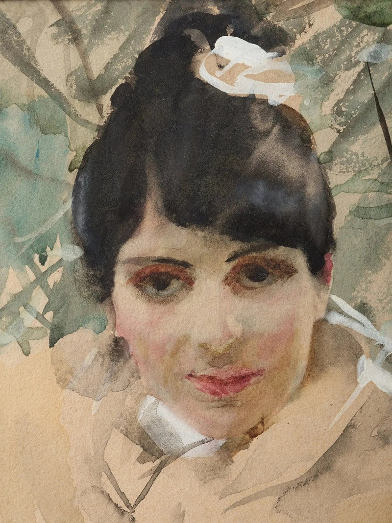 Den spanska damen - Anders Zorn