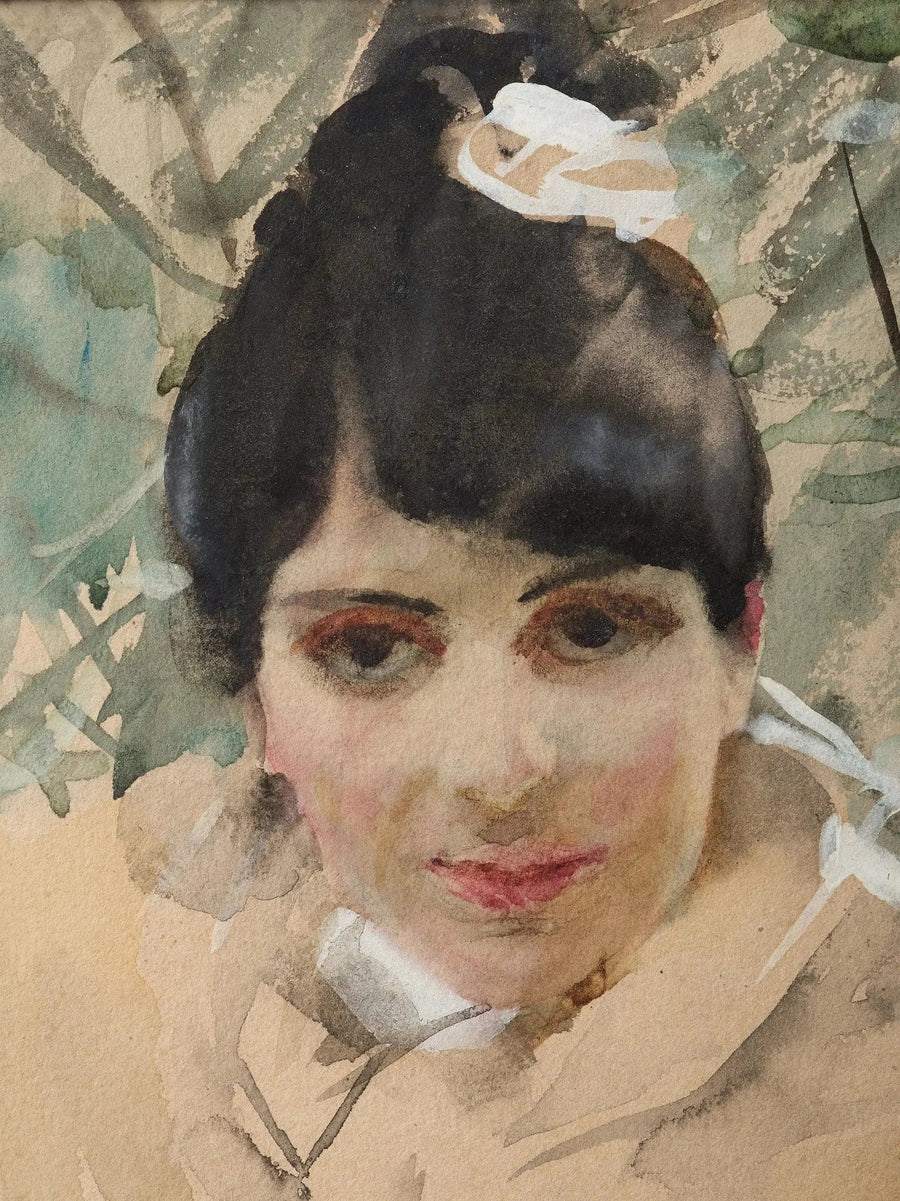 Den spanska damen - Anders Zorn