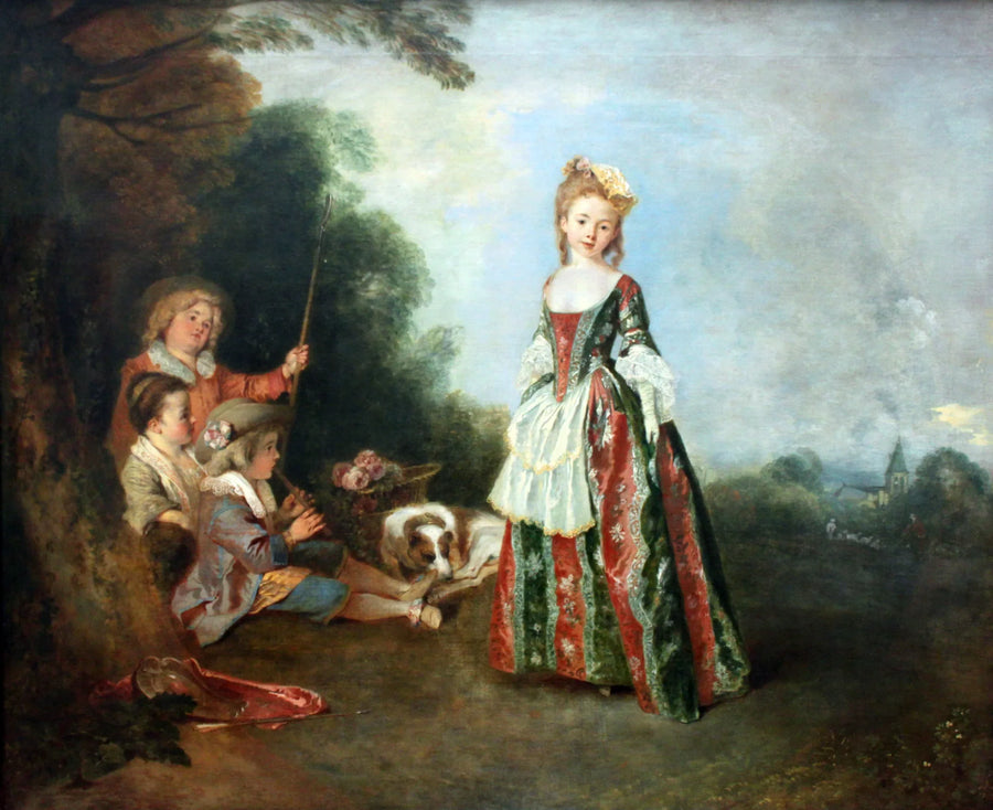 Dansen - Antoine Watteau