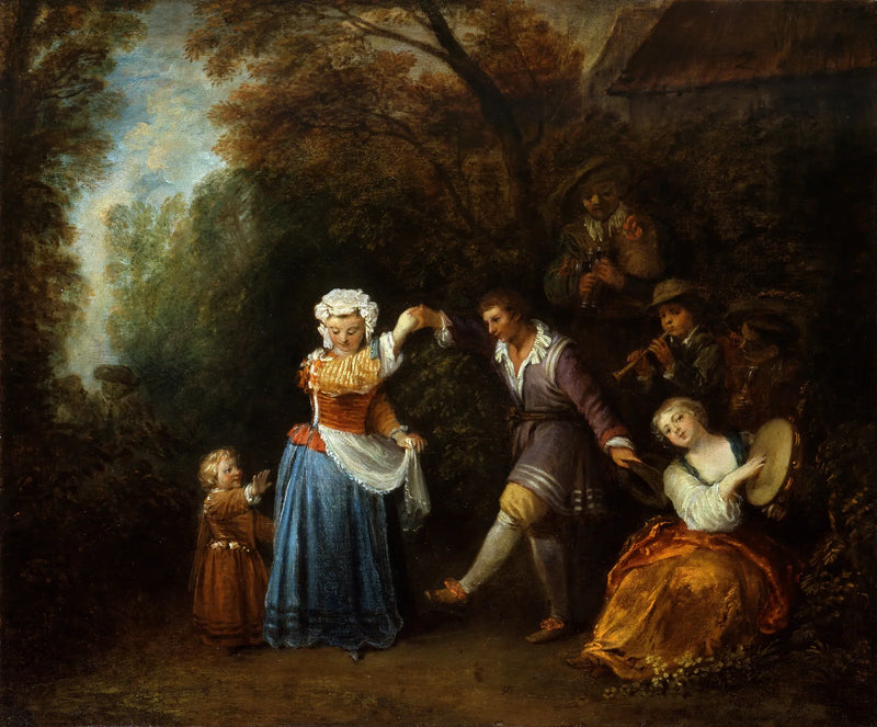 Countrydans - Antoine Watteau