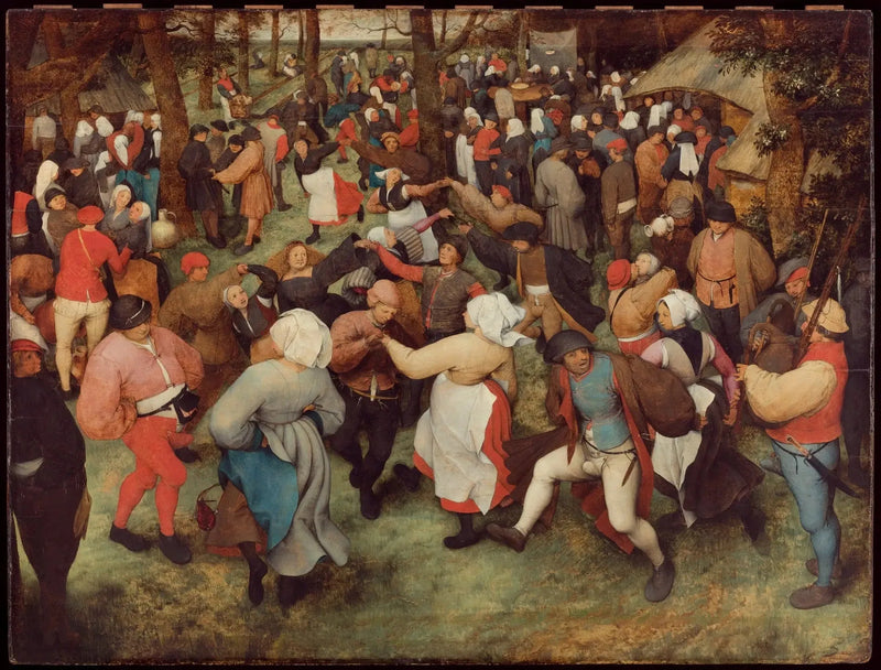 Brudens dans i det fria - Pieter Brueghel den äldre