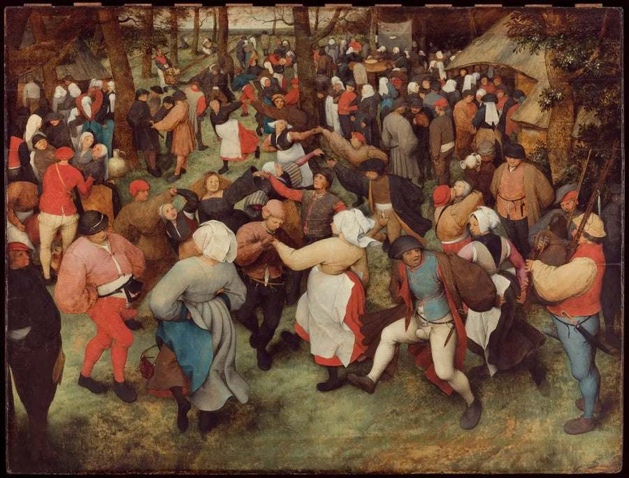 Brudens dans i det fria - Pieter Brueghel den äldre