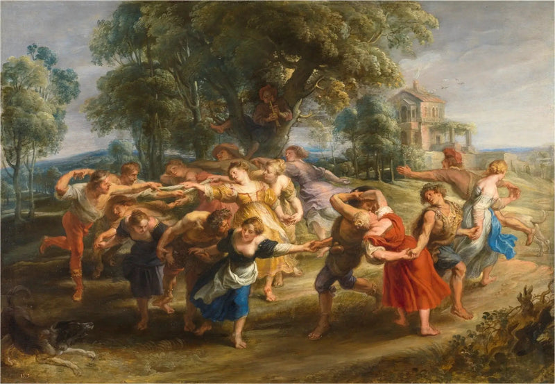 Dansen av byborna - Peter Paul Rubens