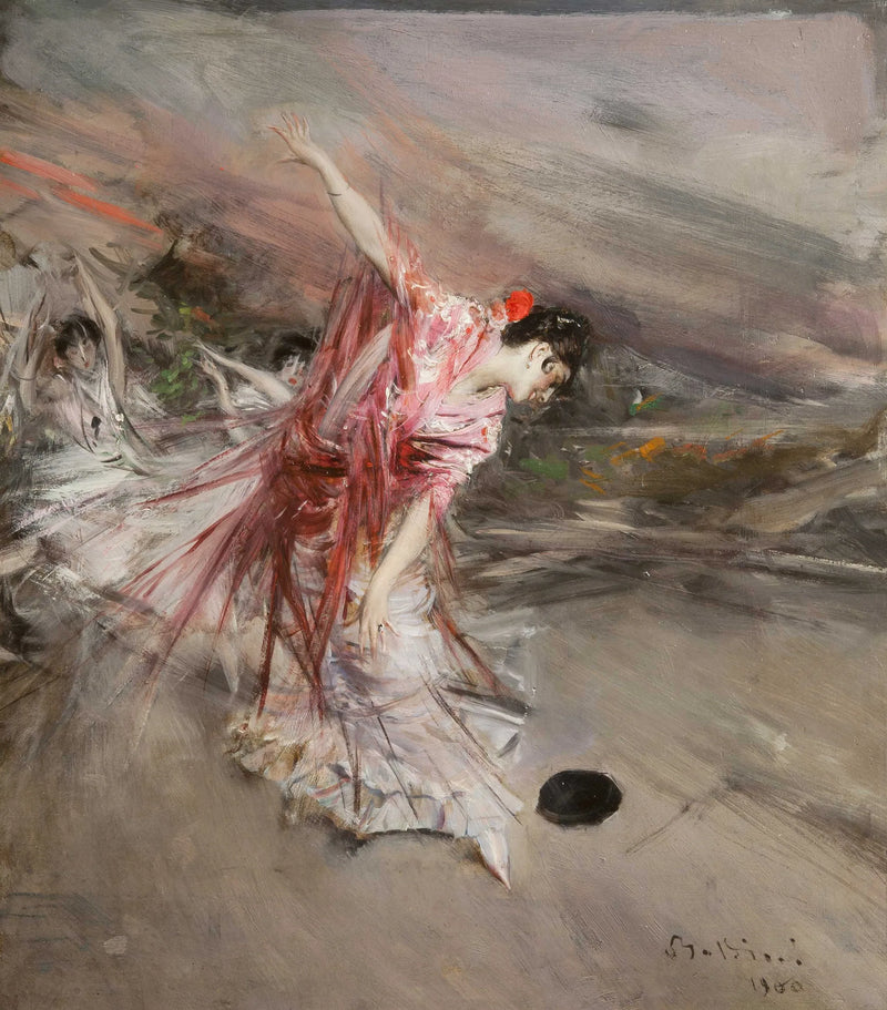 Den spanska dansösen - Giovanni Boldini