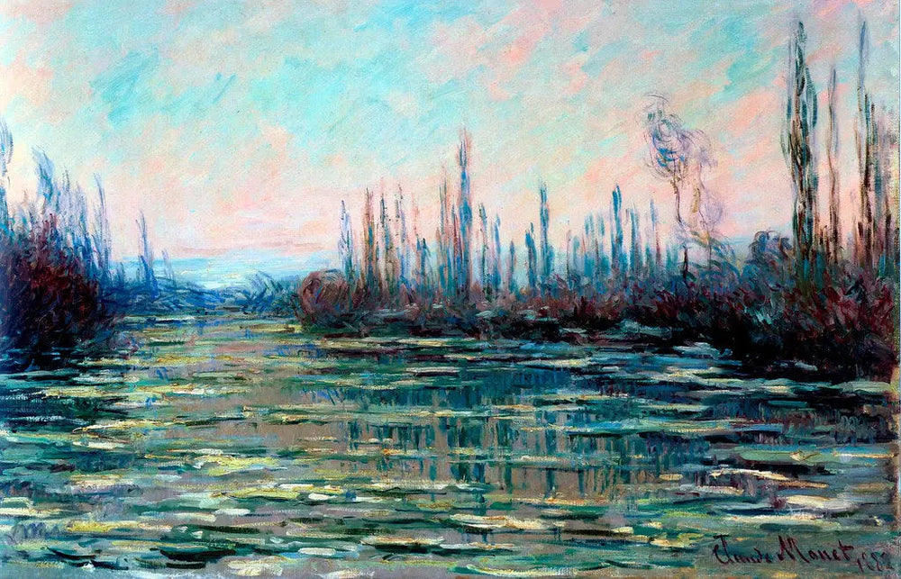 Reproduction du tableau « La Débâcle - Claude Monet » par Alpha Reproduction en peinture à l’huile