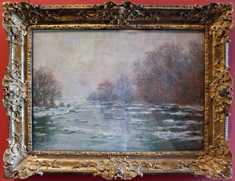 La Débacle nära Vétheuil - Claude Monet