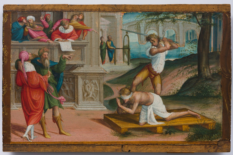 Helgonets halshuggning - Gaudenzio Ferrari