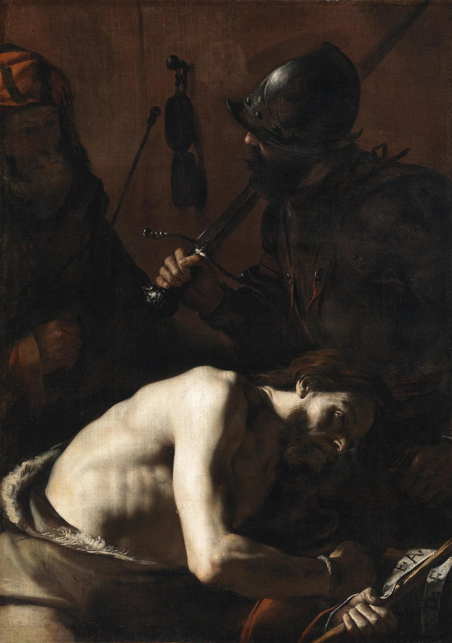 Hängningen av Sankt Johannes Döparen - Mattia Preti