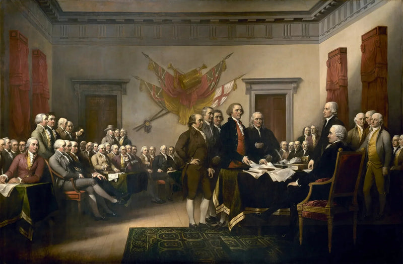Självständighetsförklaringen - John Trumbull