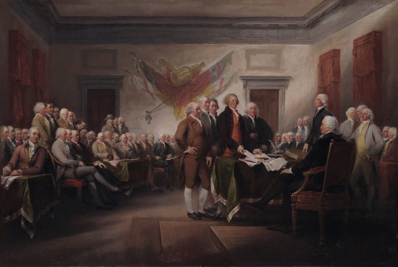 Självständighetsförklaringen, 4 juli 1776 - John Trumbull