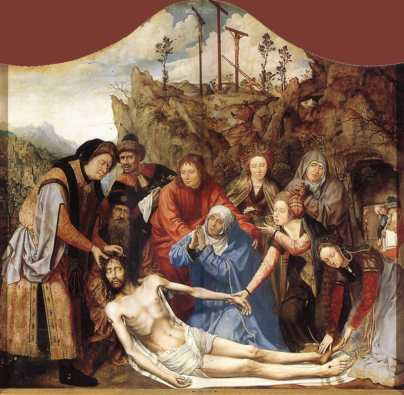 Saint Johannes Döparens avhuggning - Quentin Metsys