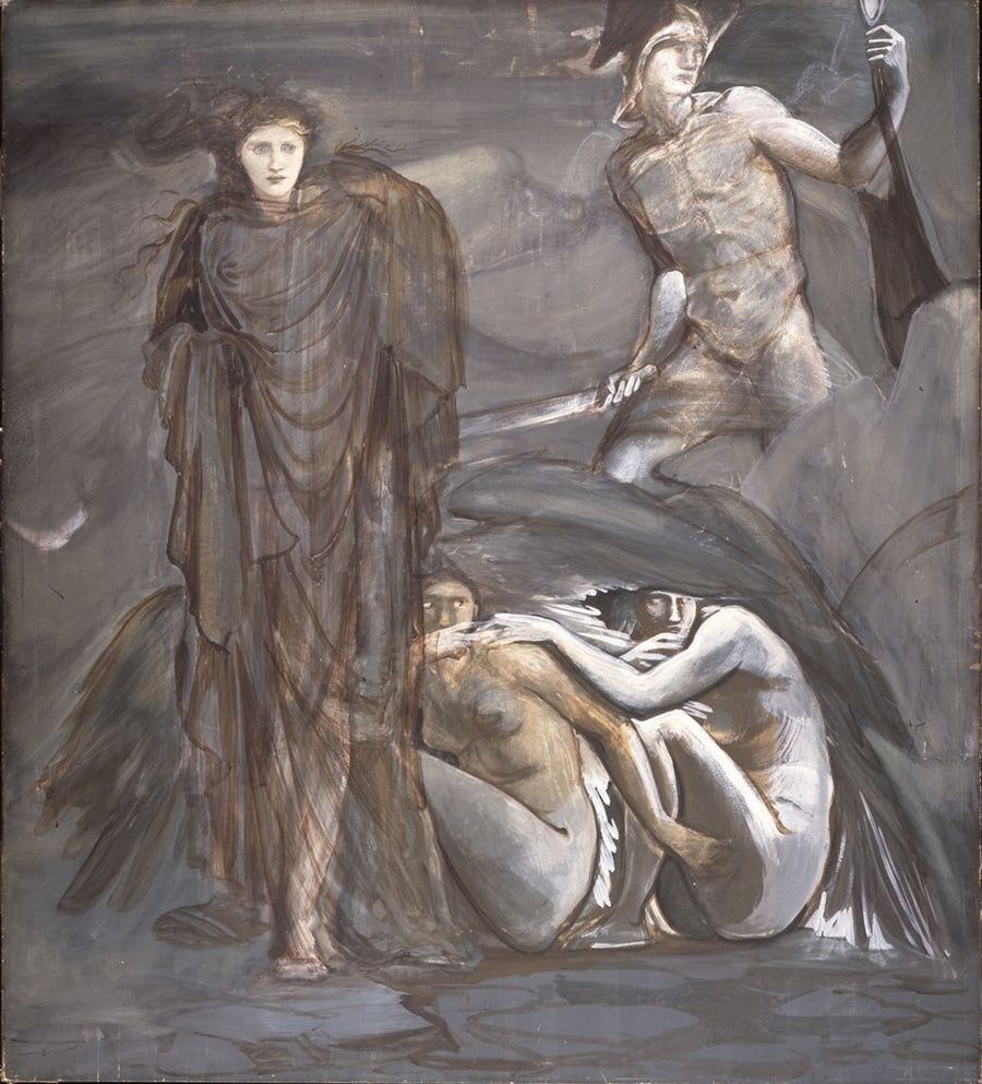 Upptäckten av Medusa - Edward Burne-Jones