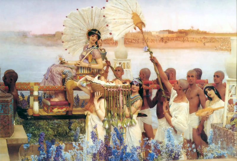 Mojsäddäckaget - Lawrence Alma-Tadema