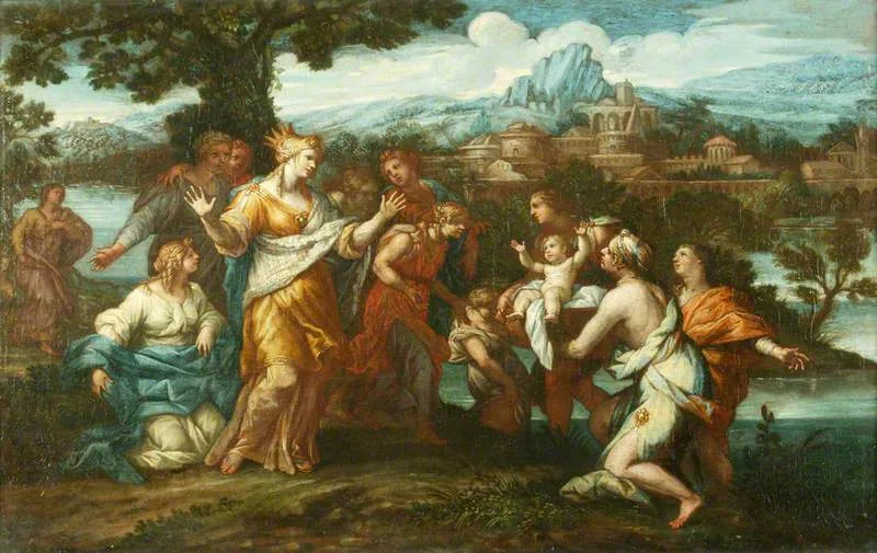 Mojs upptäckt - Pietro da Cortona
