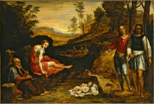 Upptäckten av Paris - David Teniers den Yngre