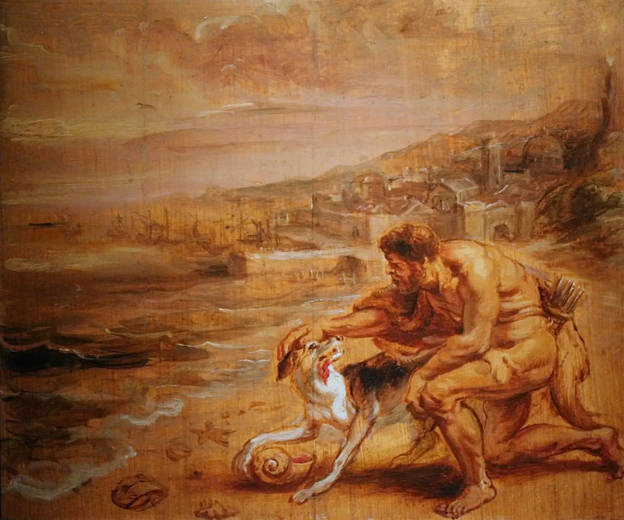 Upptäckten av purpur - Peter Paul Rubens