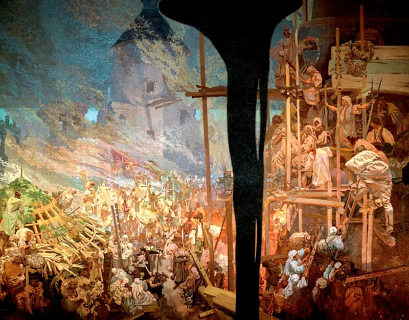 Szigetvárs försvar - Alphonse Mucha