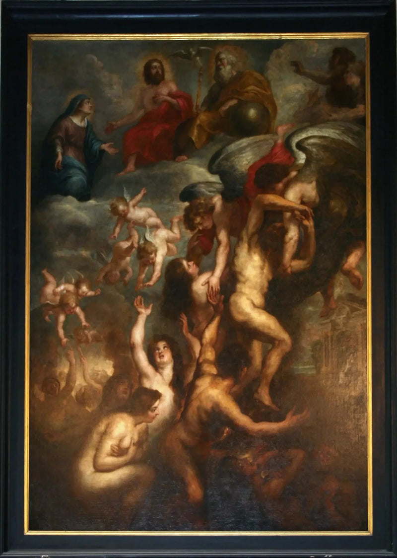 Själaväsendet ur skärselden - Peter Paul Rubens