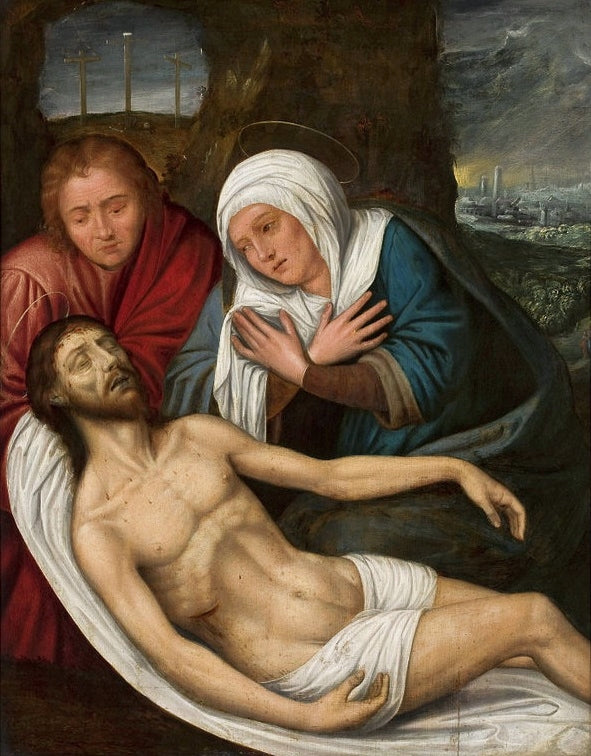 Kristi beklagelse - Quentin Metsys