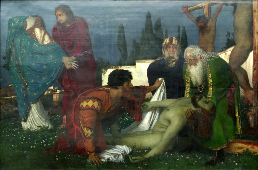 Nedläggningen - Arnold Böcklin