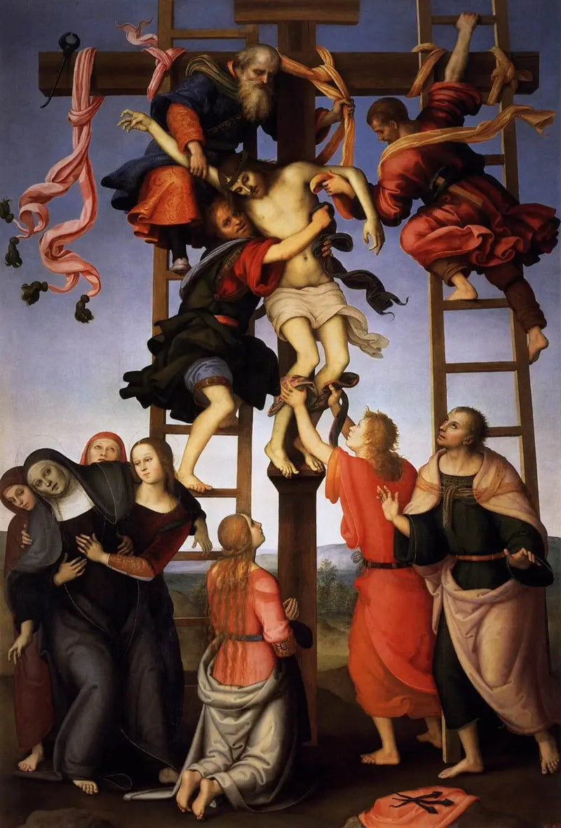 Kristi nedtagning från korset - Filippino Lippi