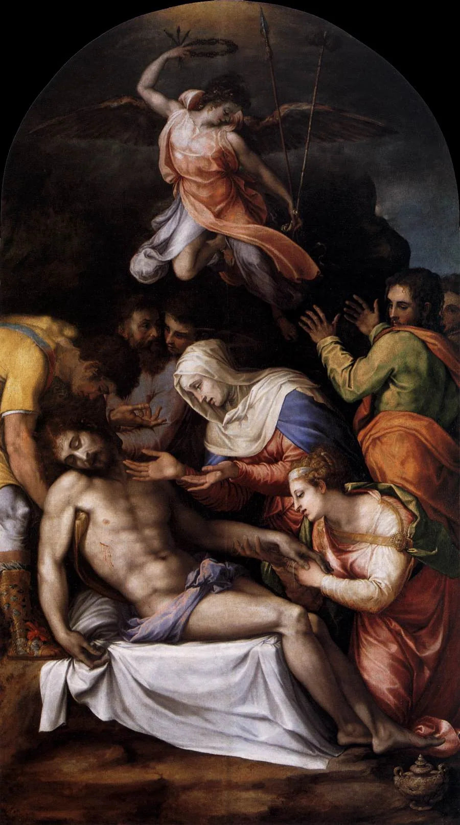 korsfästelsen - Francesco Salviati