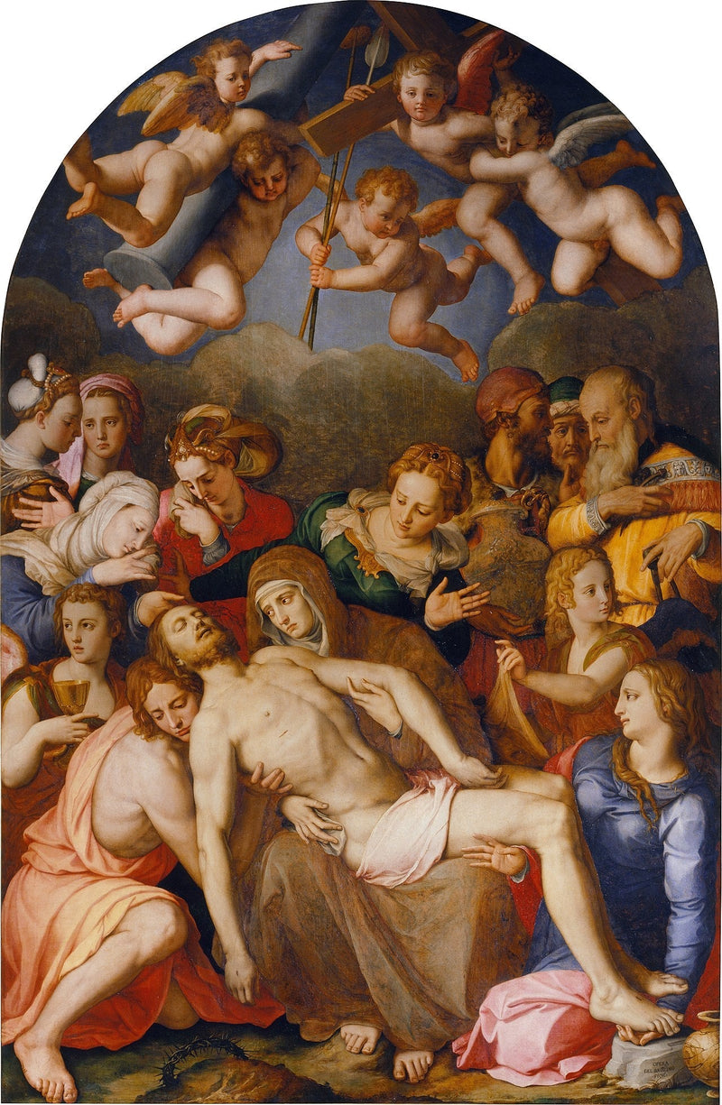 Kristi avsägelse - Bronzino