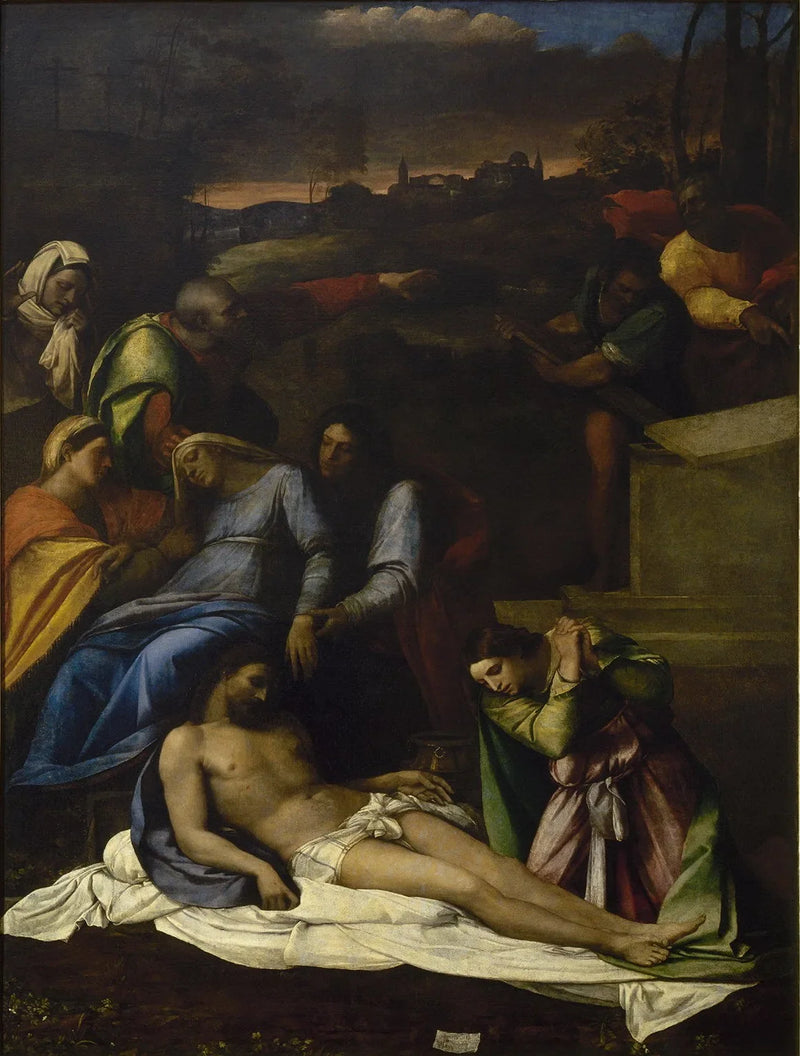 La Deponeringen - Sebastiano del Piombo
