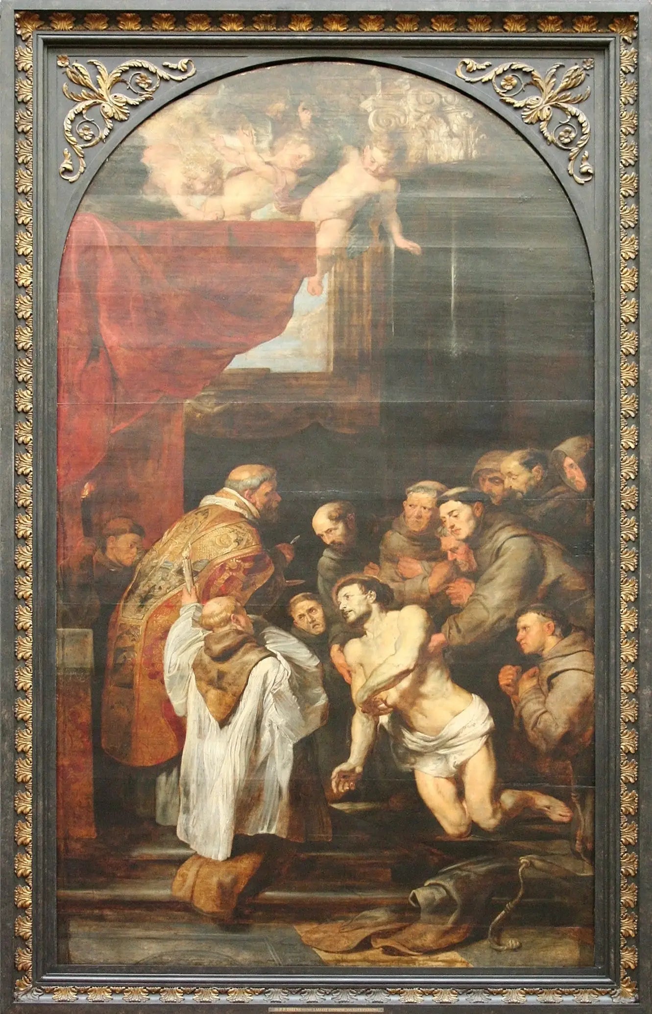 La dernière communion de François d'Assise - Peter Paul Rubens image 1 reproduction d’œuvre d’art à l’huile