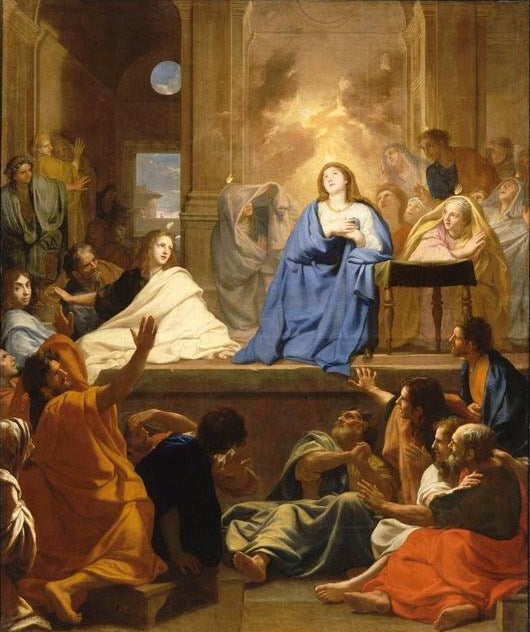La Descente du saint Esprit - Charles Le Brun