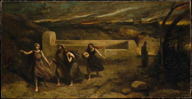 Sodomens förstörelse - Jean-Baptiste Camille Corot