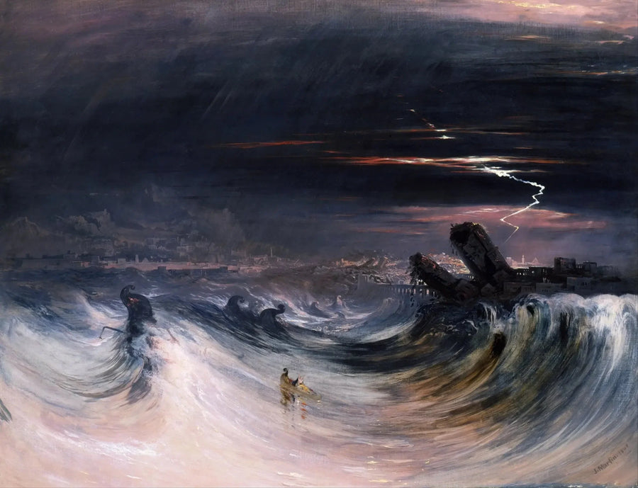 Tyrs förstörelse - John Martin
