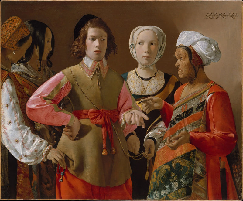 Fortune-tellerska - Georges de La Tour
