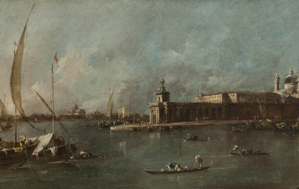 La Dogana Venise - Francesco Guardi - Alpha Reproduction