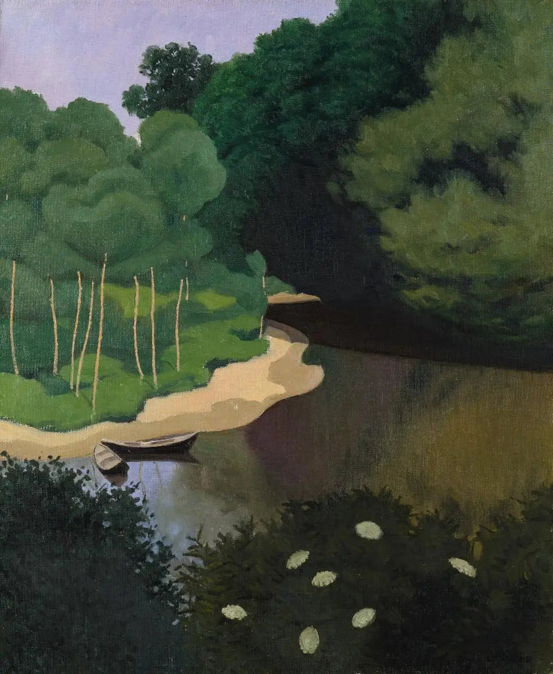 Dordogne i Carennac - Félix Vallotton