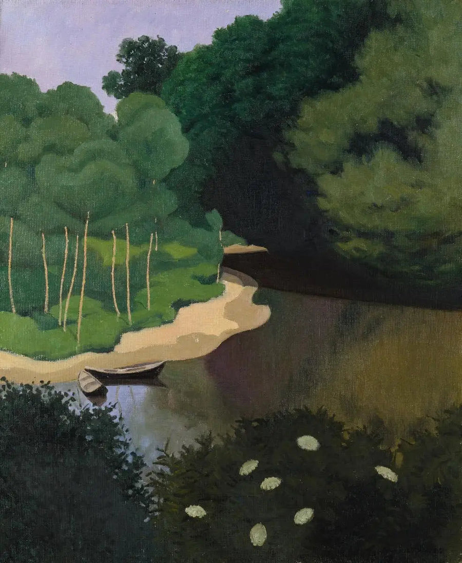 Dordogne i Carennac - Félix Vallotton