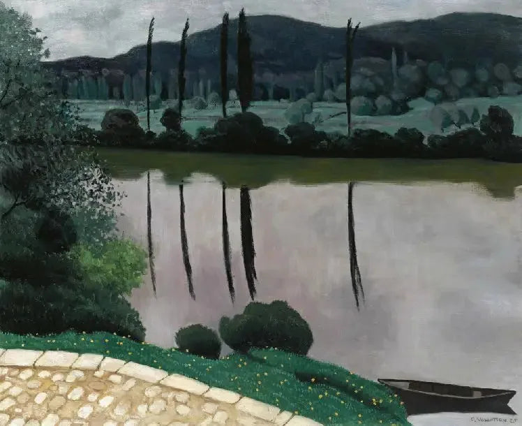 Dordogne vid Vitrac - Félix Vallotton