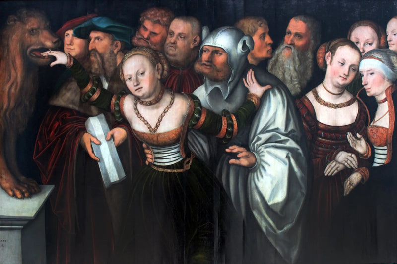 Fabeln om sanningsmunnen - Lucas Cranach den äldre
