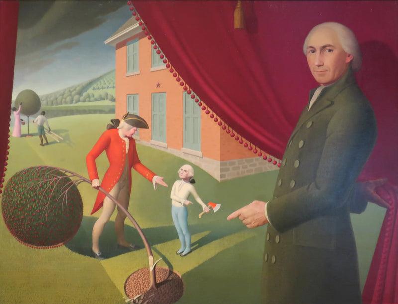 Parson Weems fabel - Grant Wood