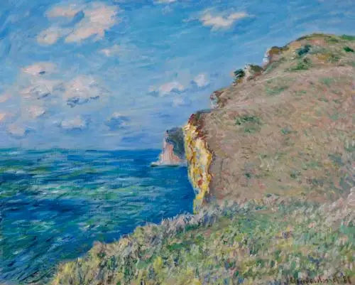 Klippan vid Fécamp - Claude Monet