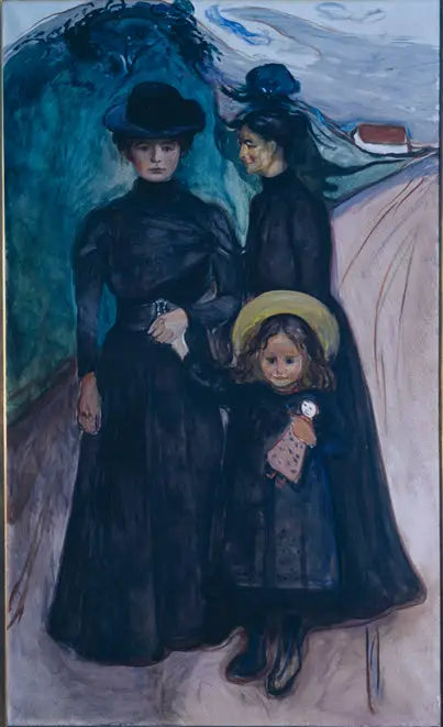 Familjen Book - Edvard Munch